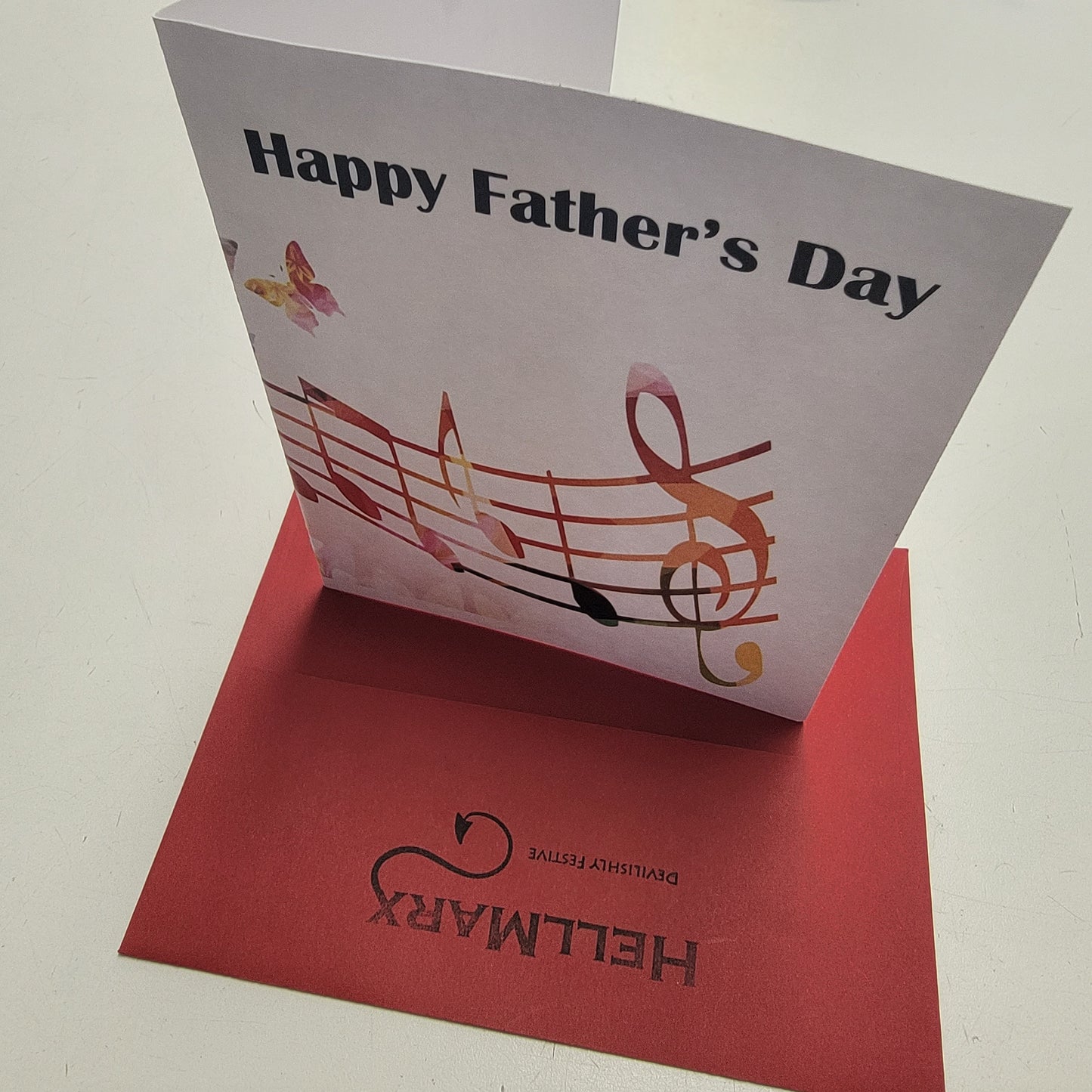 Hellmarx Music Father's Day Card