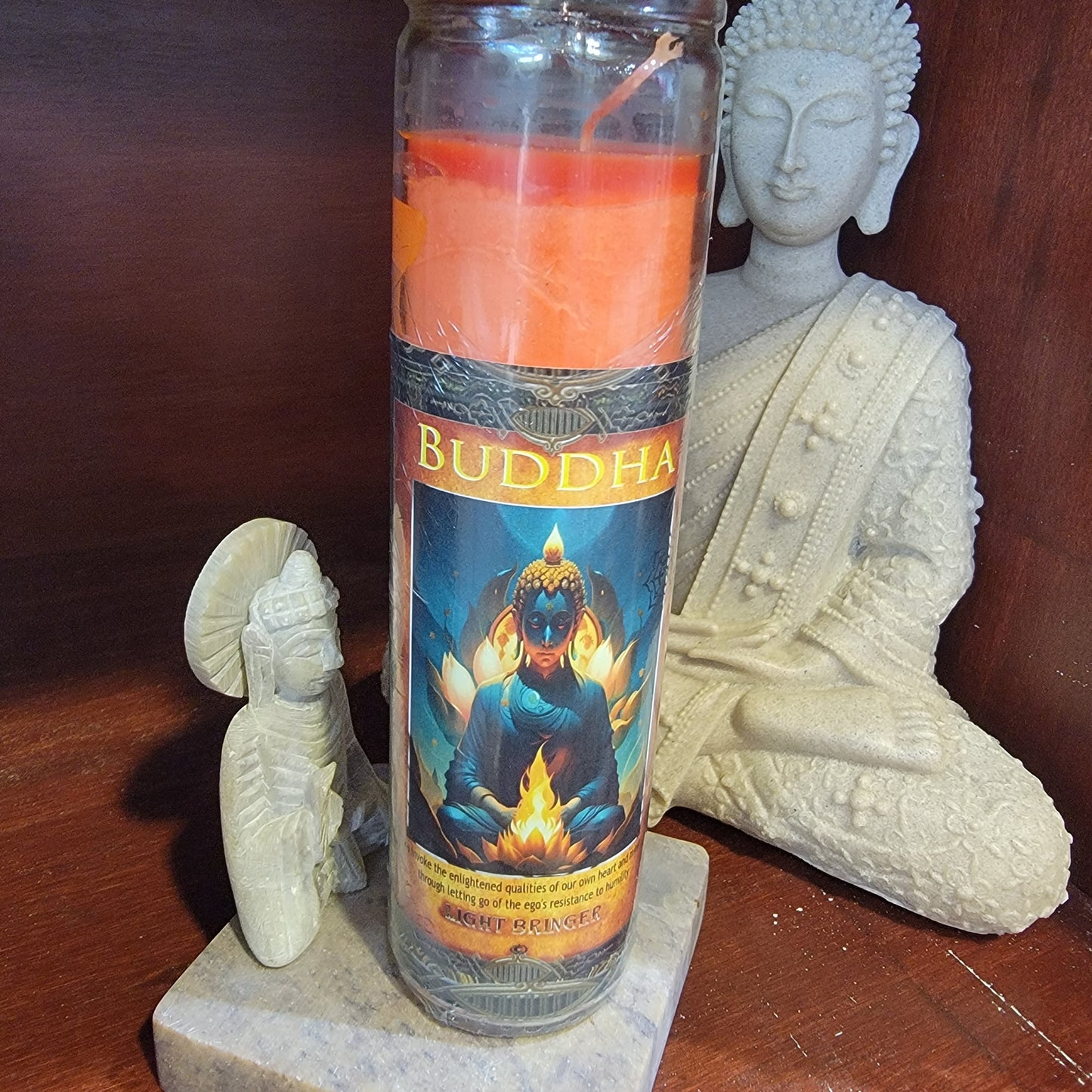 Hindu Buddha Lightbringer Alter Candle (ascended master)