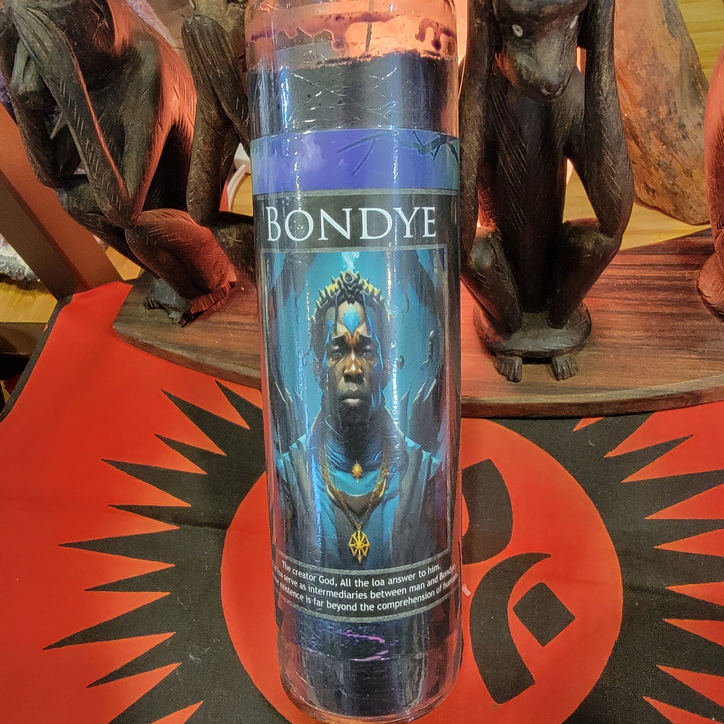 Voodoo Bondye Lightbringer Alter candle