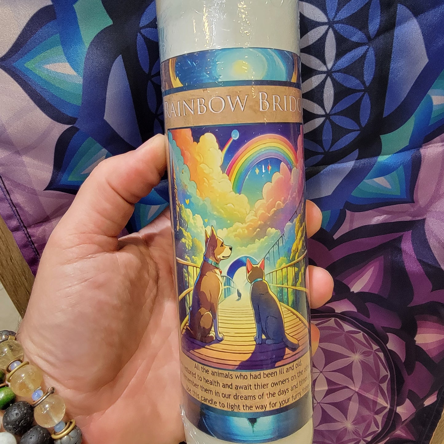 Rainbow Bridge Lightbringer Candle