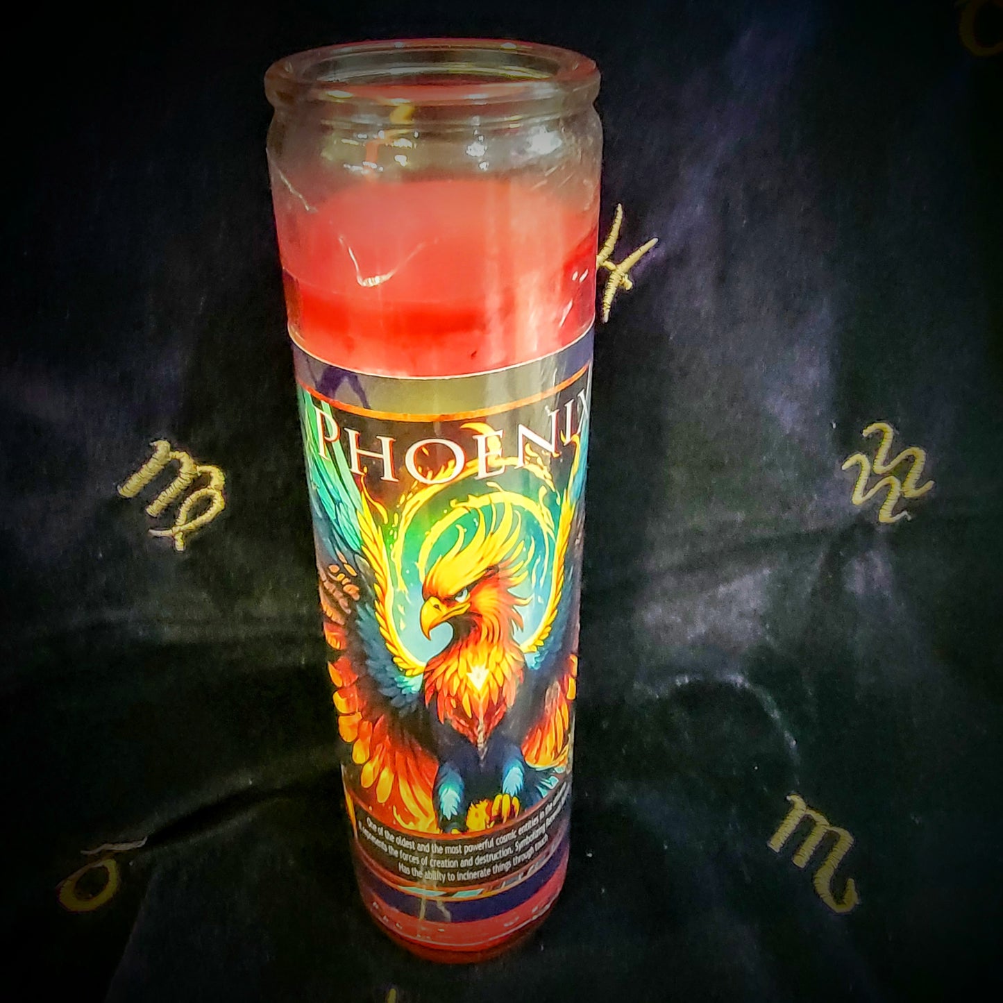 Mythiclcal Creature Phoenix Lightbringer Alter Candle