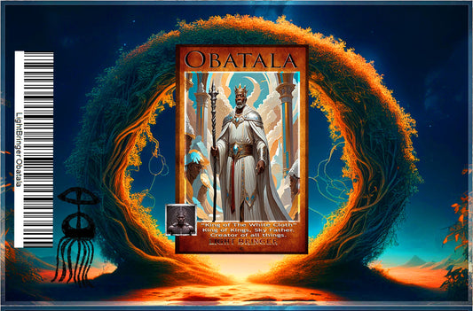 Orishas Obatala Lightbringer Alter Candle