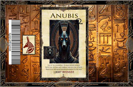 Egyptian Anubis Alter Candle