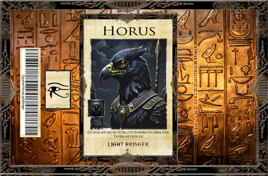 Egyptian Horus Alter Candle