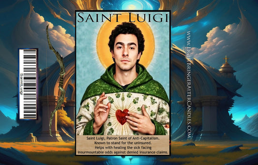 Saint Luigi Lightbringer Prayer Candle