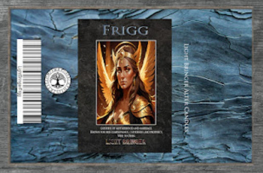 Norse Goddess Frigg Lightbringer Alter Candle