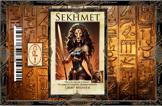 Egyptian God Sekhmet Lightbringer Altar Candle