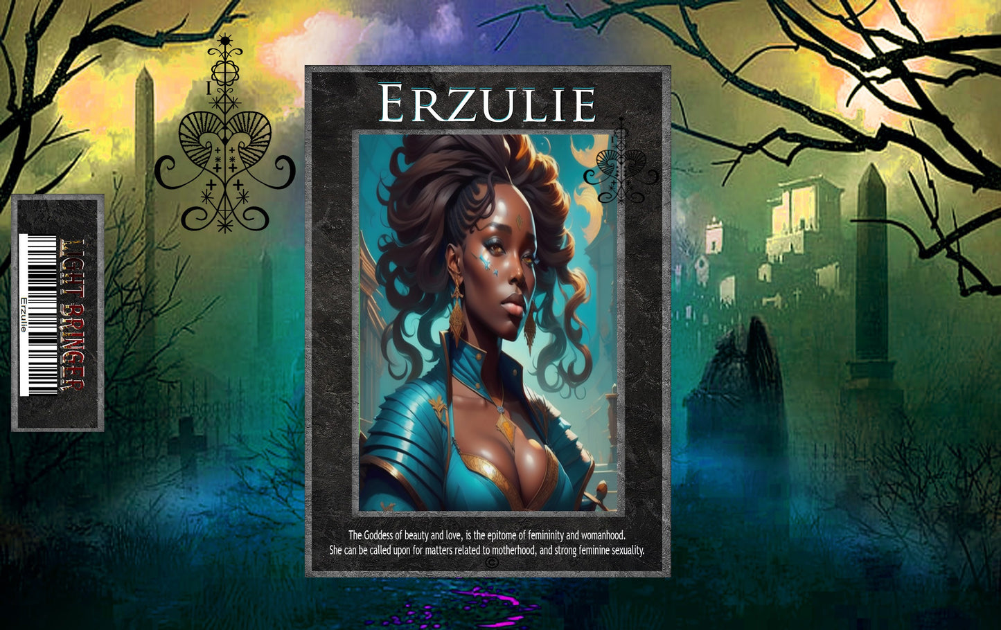 Voodoo Erzulie Lightbringer Alter Candle