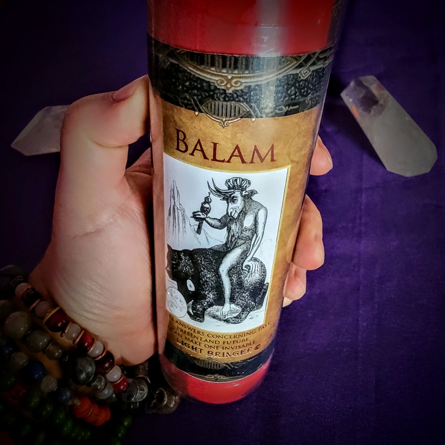 Fallen Angel Balam Alter Candle