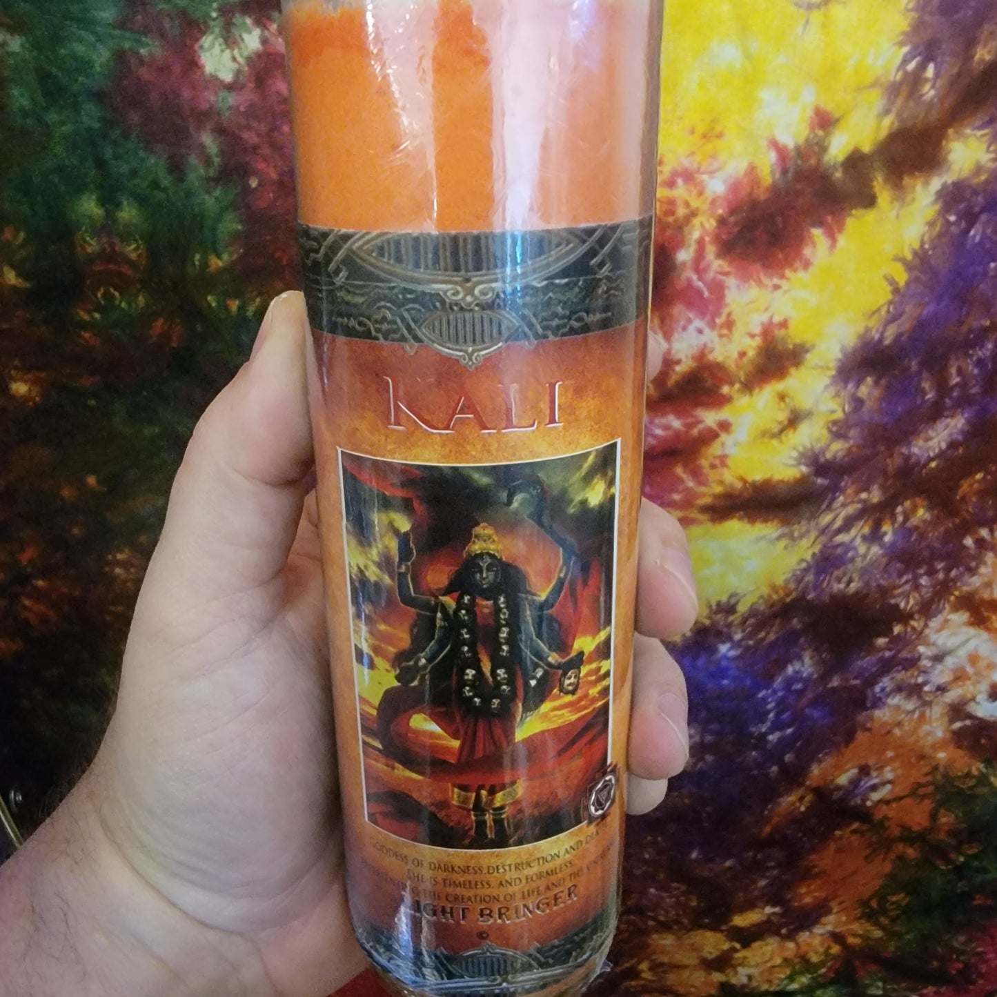 Hindu Kali Alter Candle