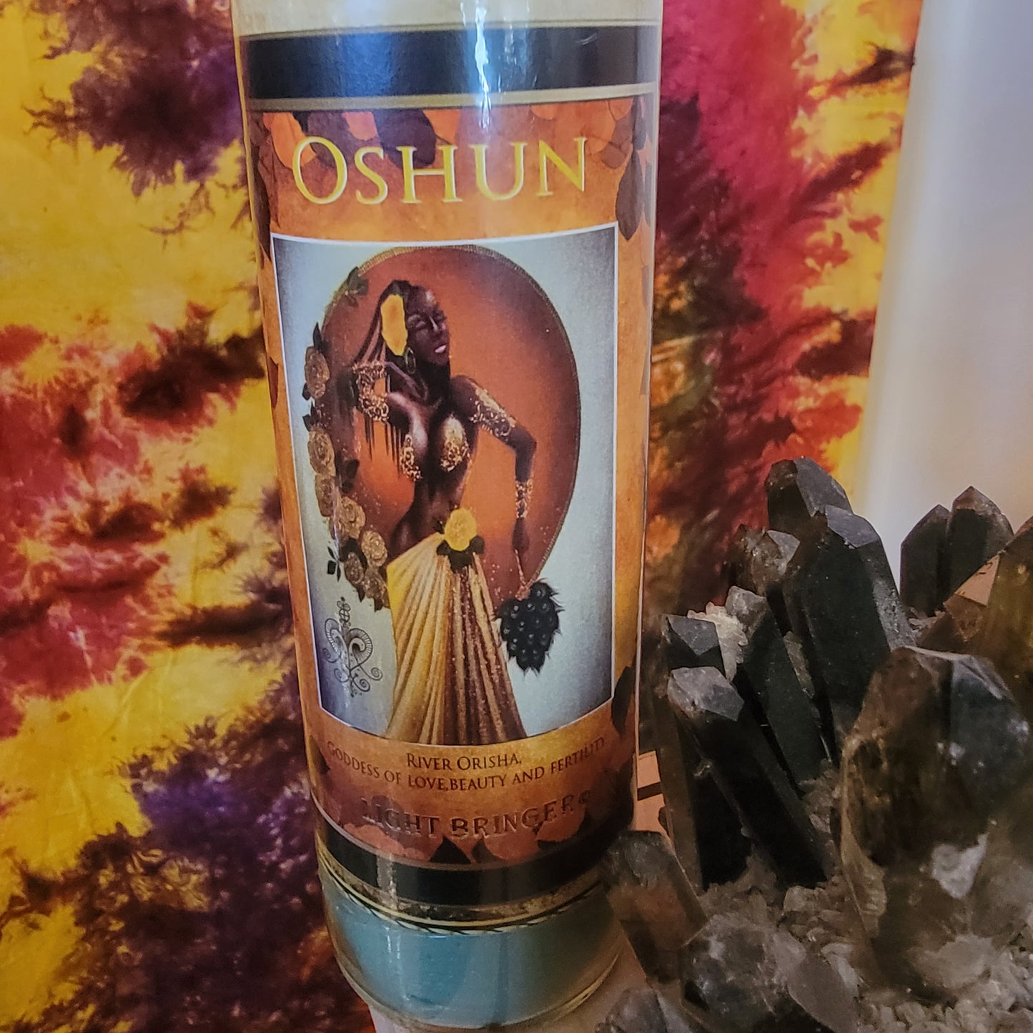 Orisha Oshun Alter Candle